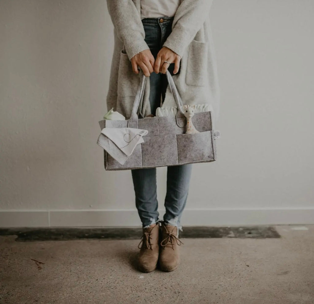 NR DIAPER CADDY | GREY