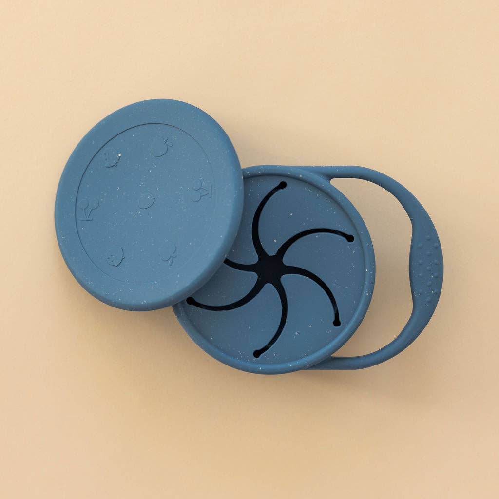 NR MINIKA SILICONE SNACK CUP | INDIGO