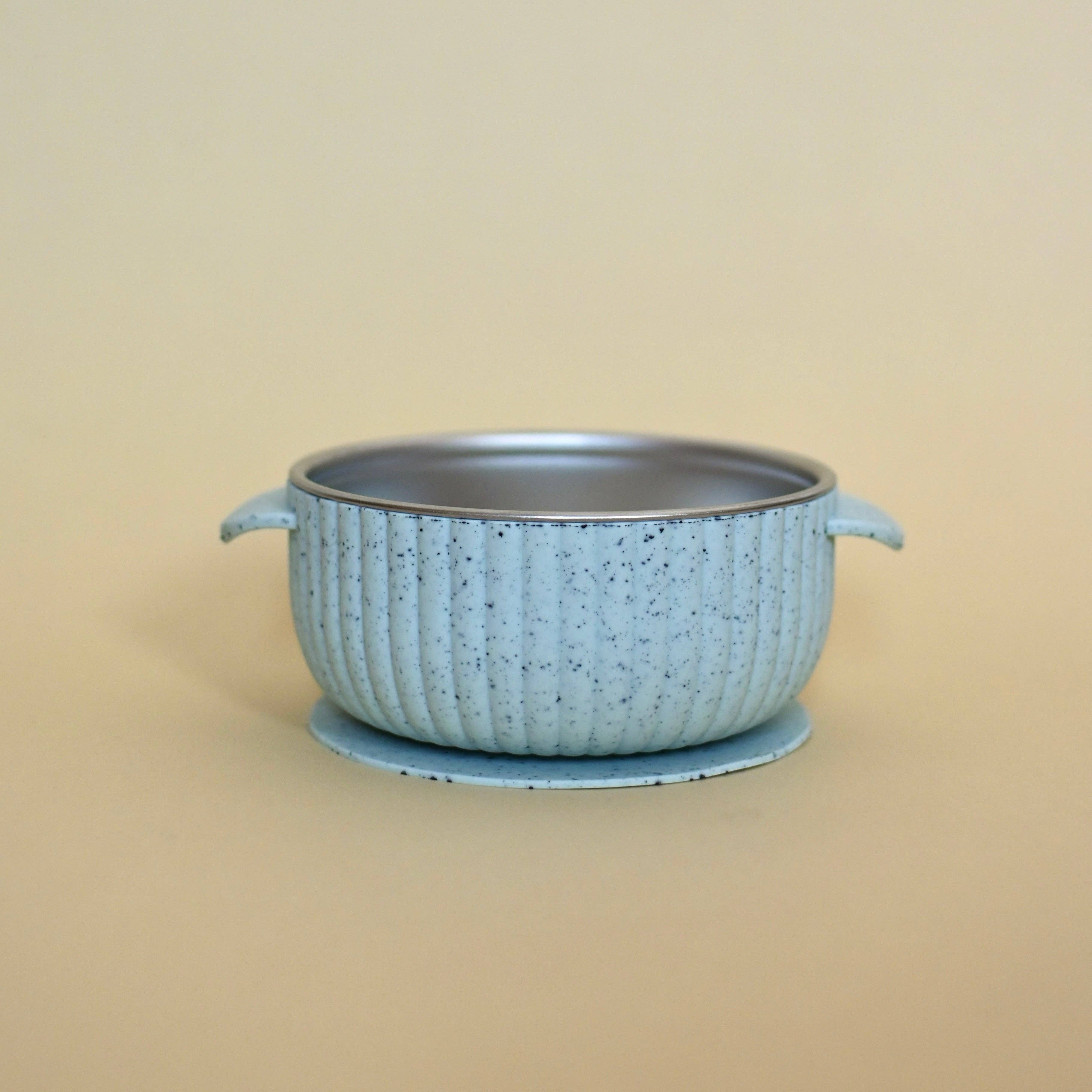 NR MINIKA STAINLESS & SILICONE BOWL | ICE