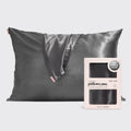 NR KITSCH SATIN PILLOWCASE | CHARCOAL