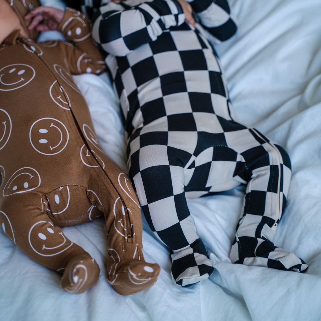 NR PIP + PHEE BAMBOO FOOTED SLEEPER | BOHO DAISIES