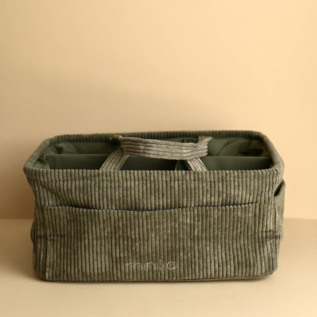 NR MINIKA DIAPER CADDY | SAGE