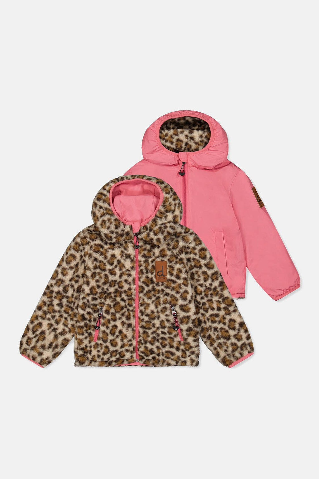 NR DEUX PAR DEUX REVERSIBLE MID SEASON JACKET | LEOPARD