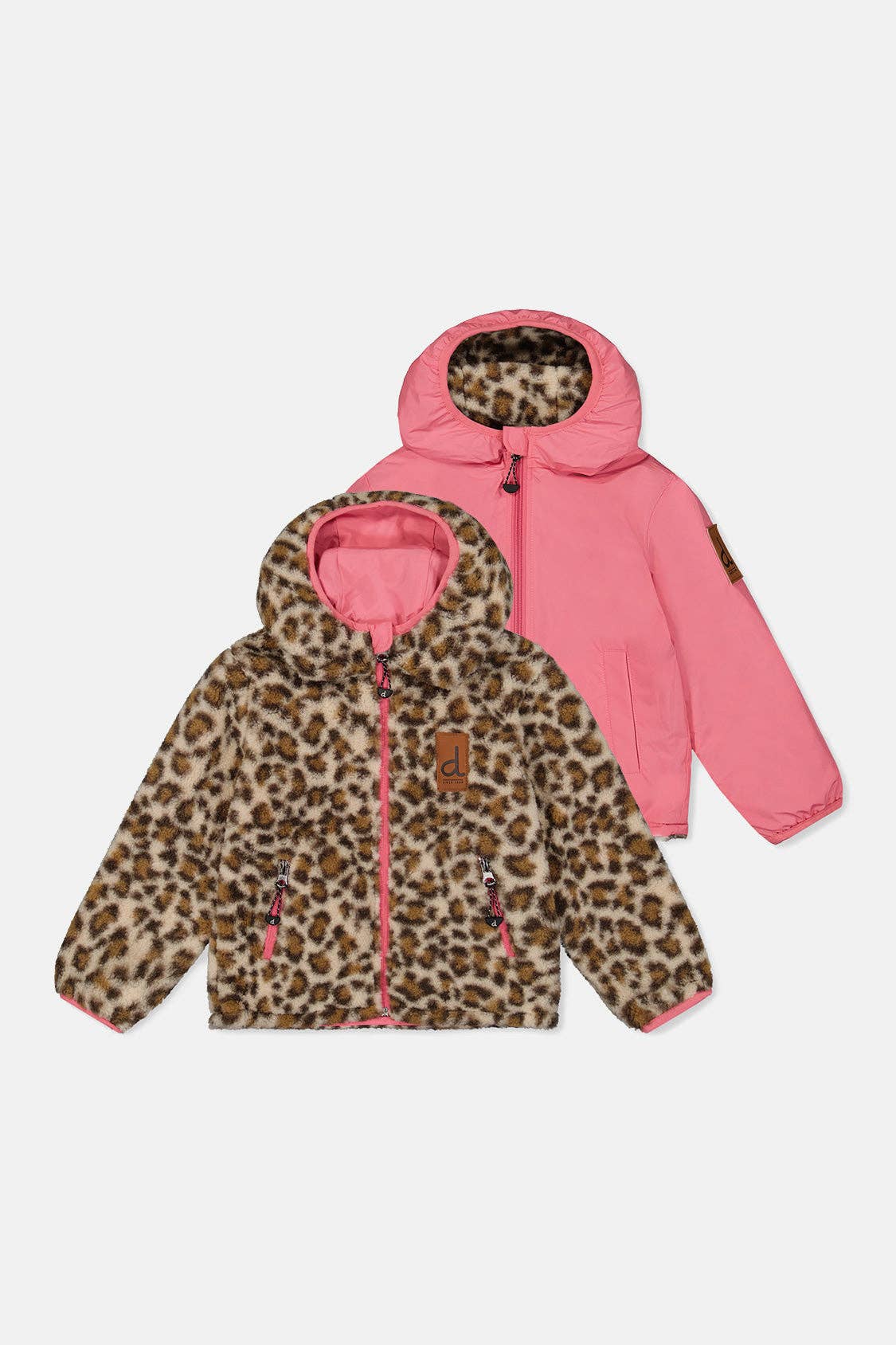 NR DEUX PAR DEUX REVERSIBLE MID SEASON JACKET | LEOPARD