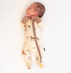 NR BELAN J FOOTED ZIPPER SLEEPER | HAY NEIGHBOR