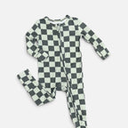 NANA & REED | FOOTLESS SLEEPER | CYPRESS CHECK