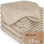 NR KEABABIES WASH CLOTHS | 6 PACK | EARTH BROWNS
