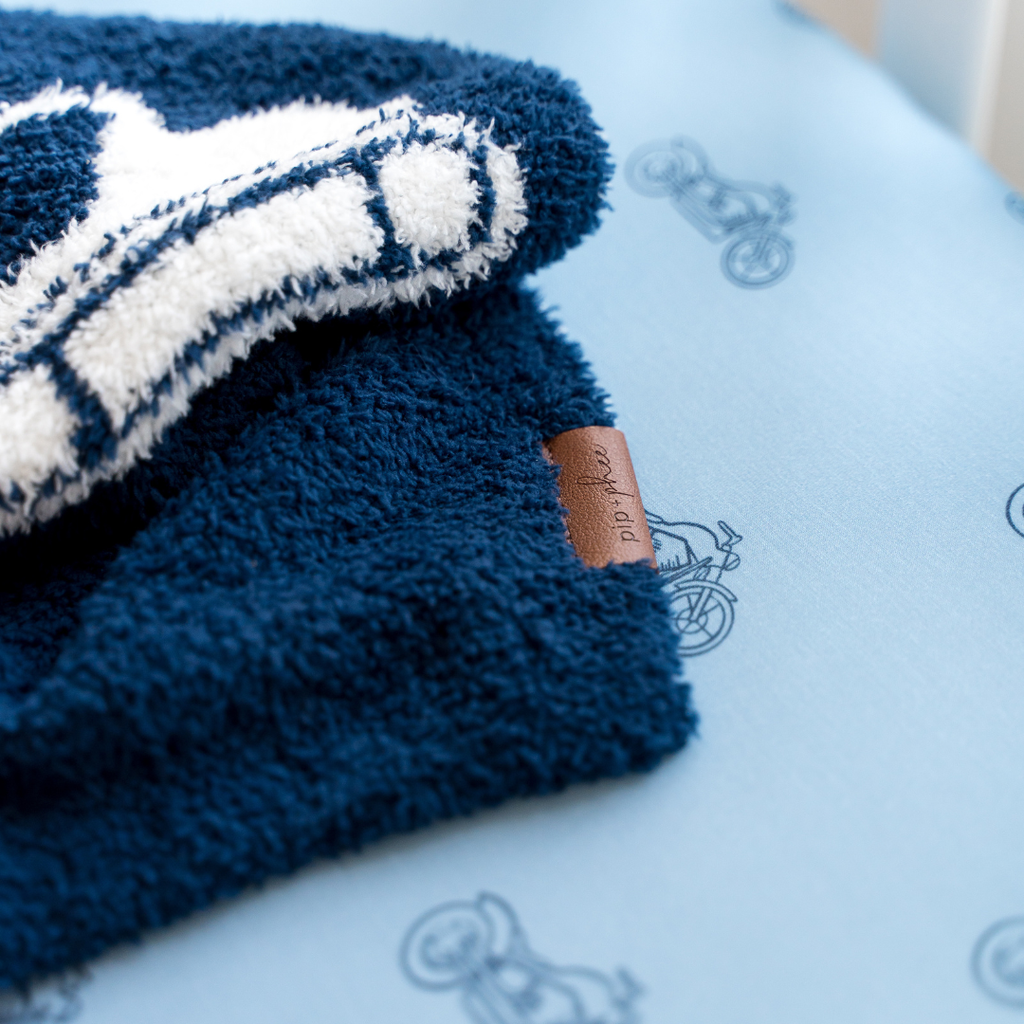 NR PIP PHEE TODDLER PLUSH BLANKET | PINK CHECK