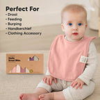 NR KEABABIES 8-PACK HALLO DROOL BIBS | FLEUR