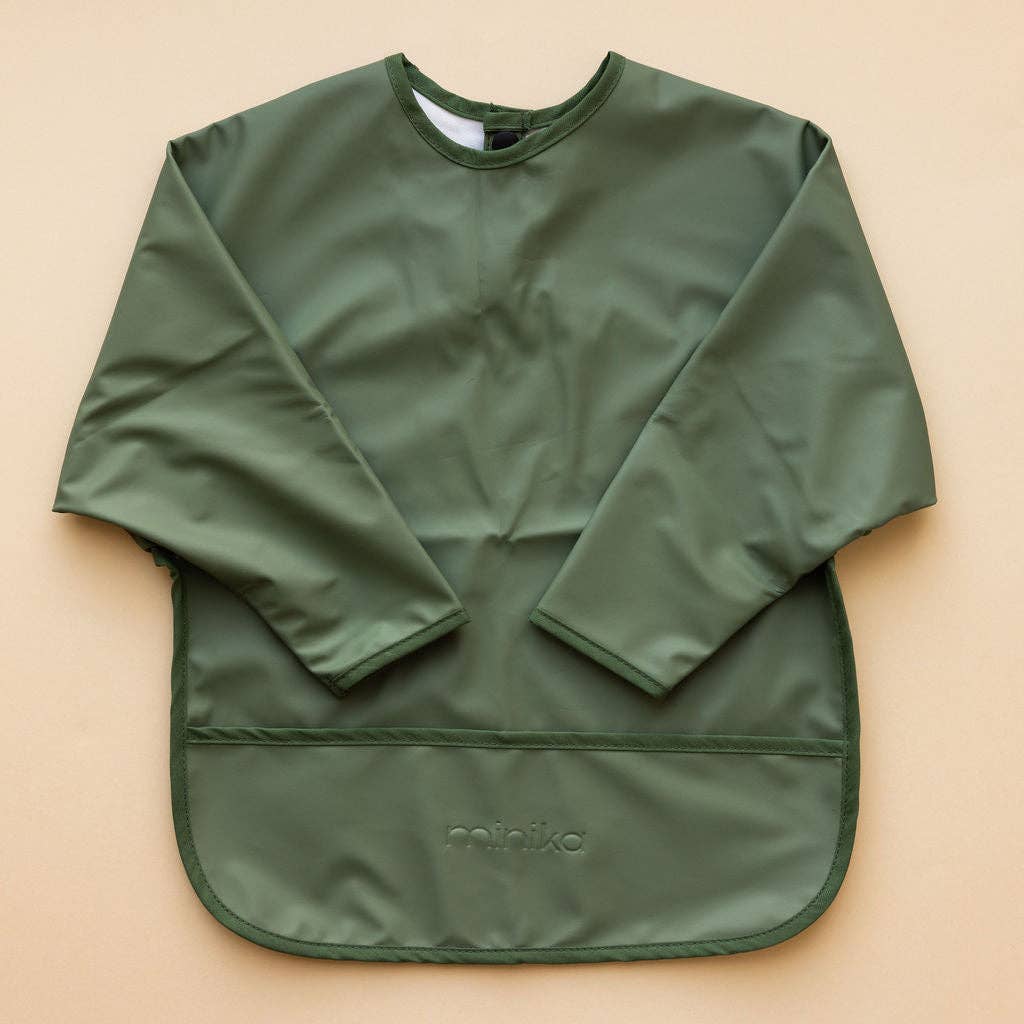 NR MINIKA LONG SLEEVE BIB | LEAF