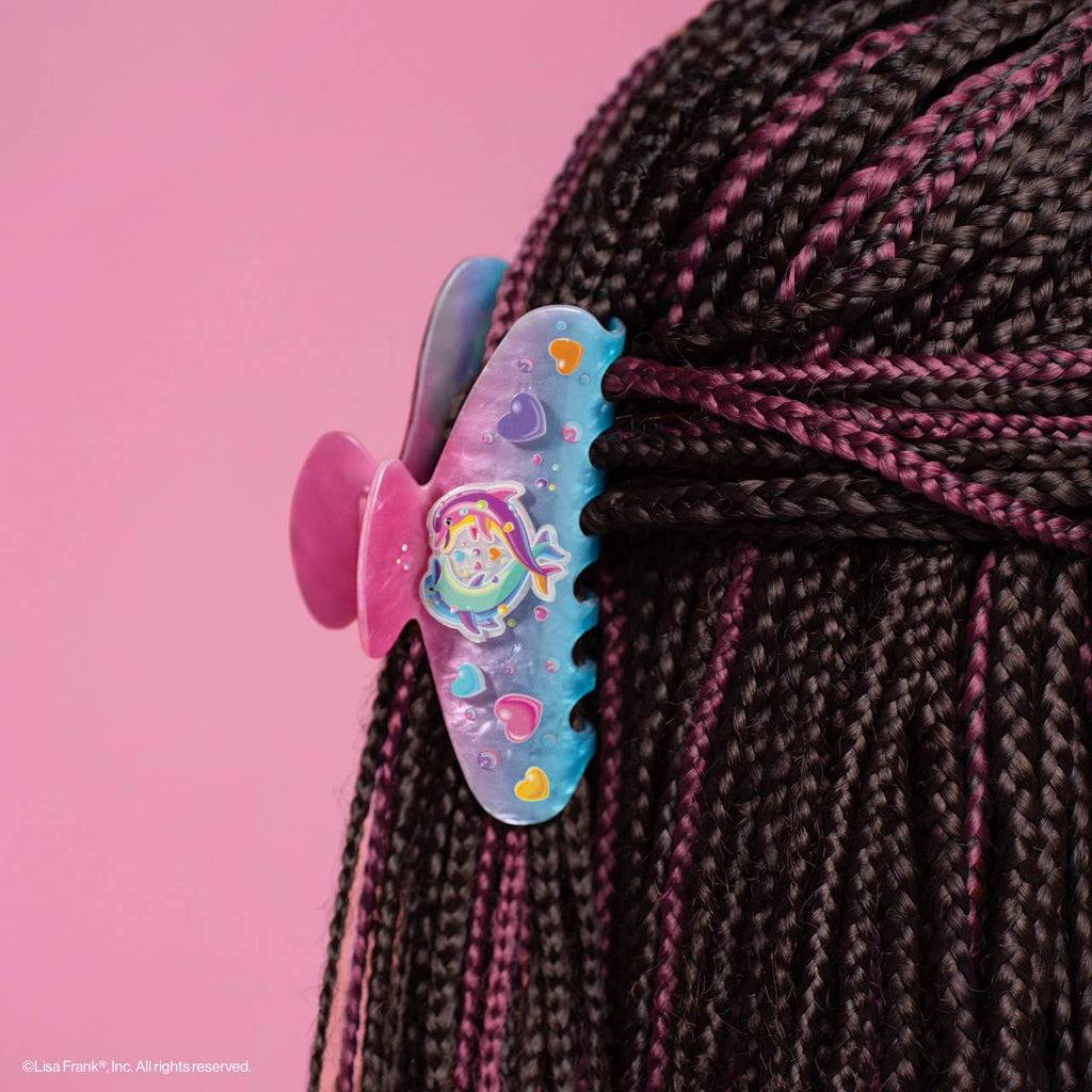 NR KITSCH X LISA FRANK GLITTER CLAW CLIP