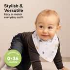 NR KEABABIES BABY BANDANA BIBS | 8-PACK | LET LOOSE