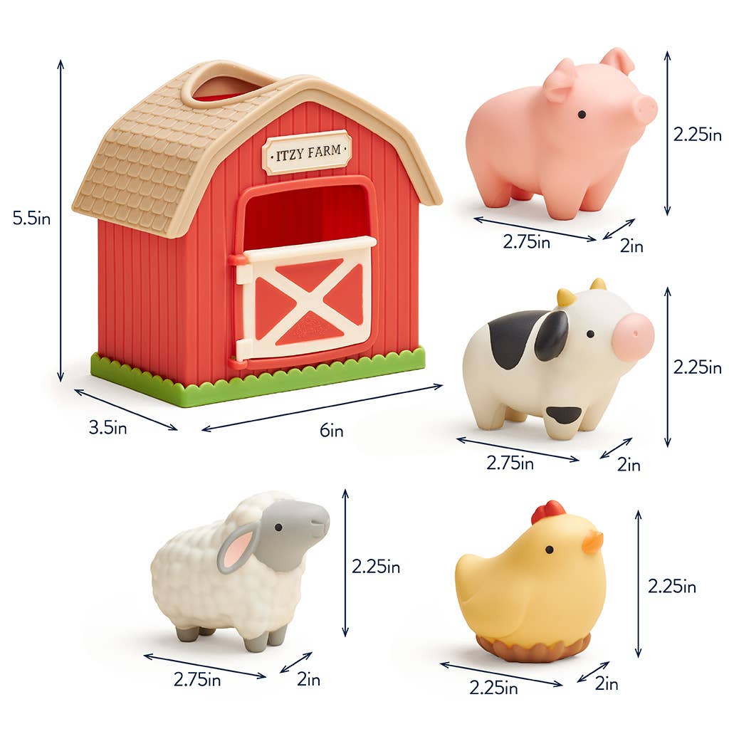 NR ITZY RITZY PLAY BARN SPILL & FILL ACTIVITY TOY