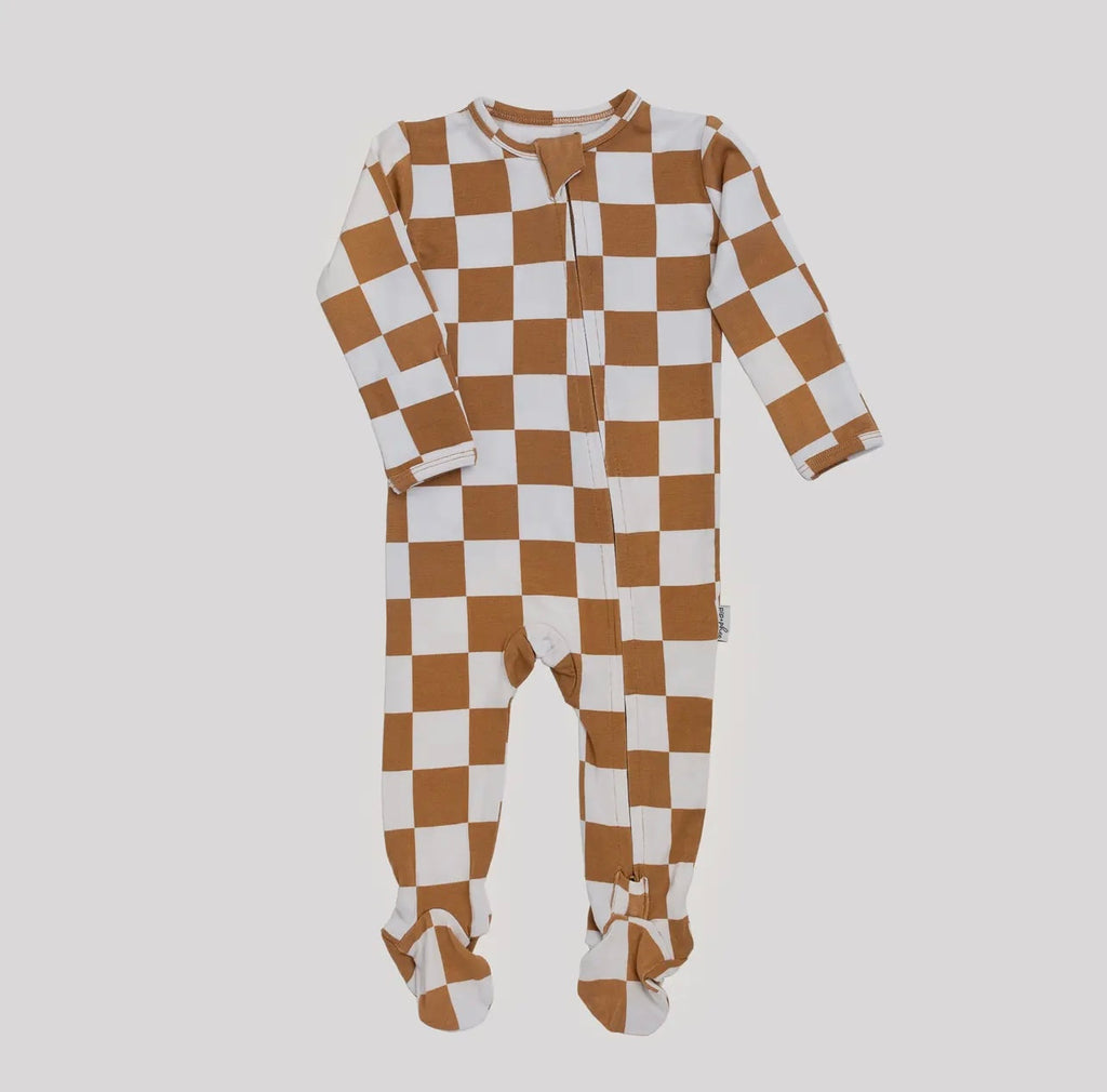 NR PIP + PHEE CARAMEL CHECK SLEEPER