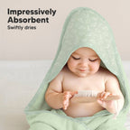 NR KEABABIES LUXE HOODED TOWEL | 35x35 | DINOS