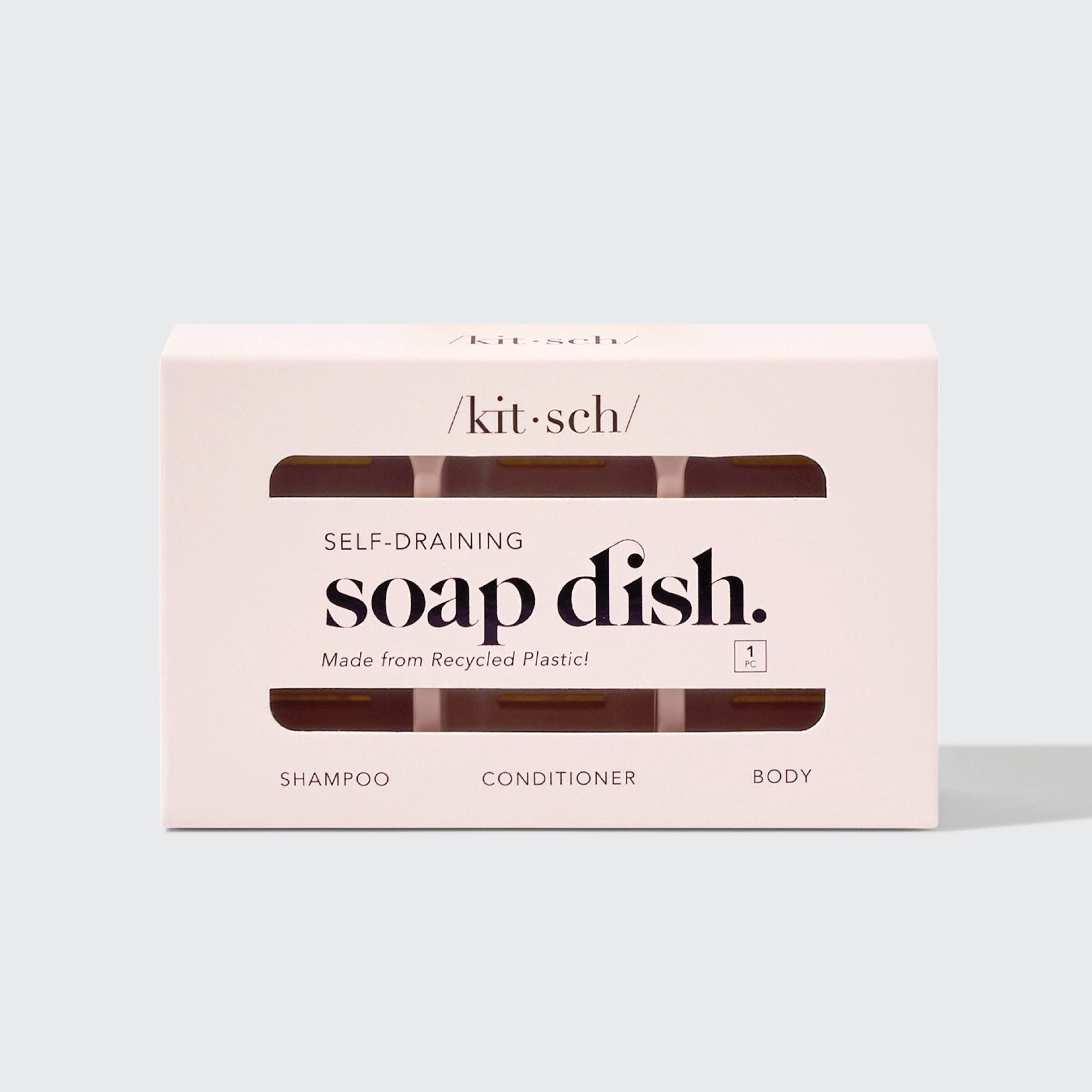 NR KITSCH SELF DRAINING SOAP DISH | TERRACOTTA