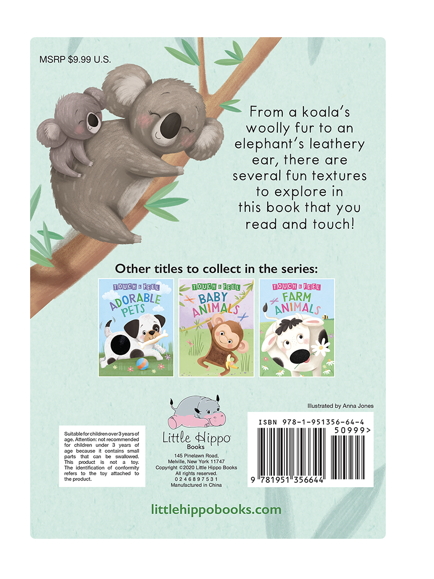 NR BOOKS | WILD ANIMALS TOUCH AND FEEL