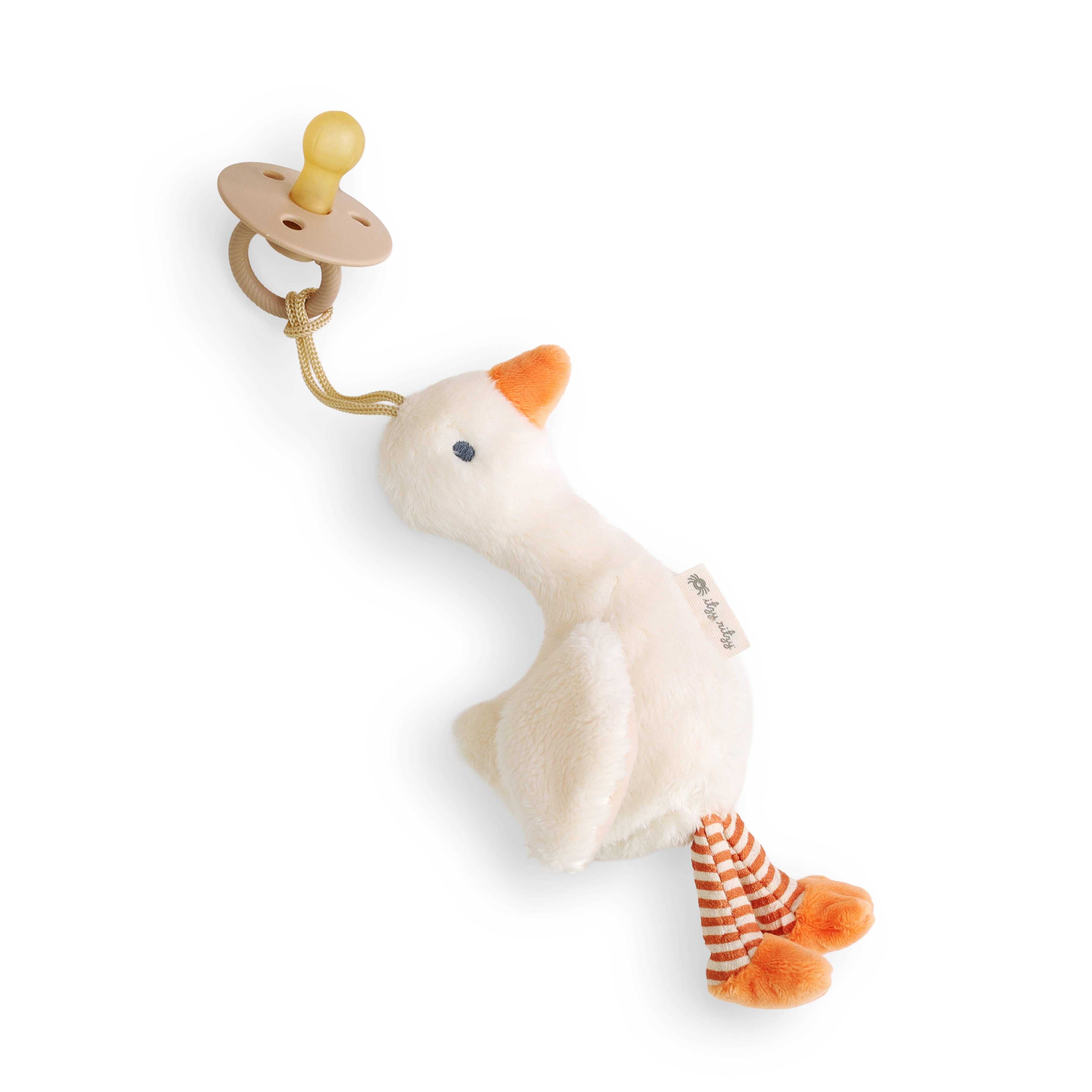 NR BITZY PAL NATURAL PACIFIER PLUSH | COW