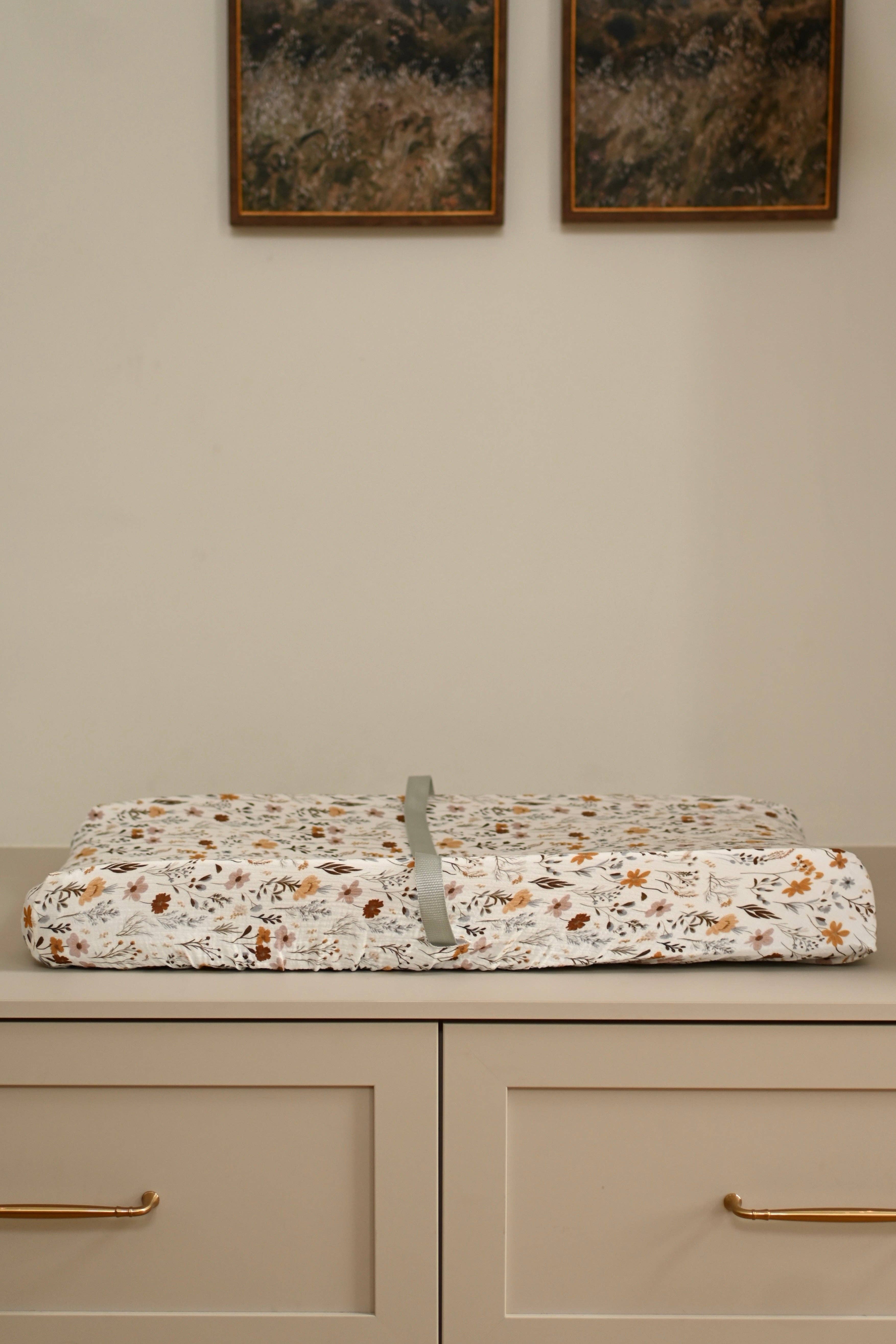 NR MINIKA CHANGING PAD COVER | WILDFLOWERS