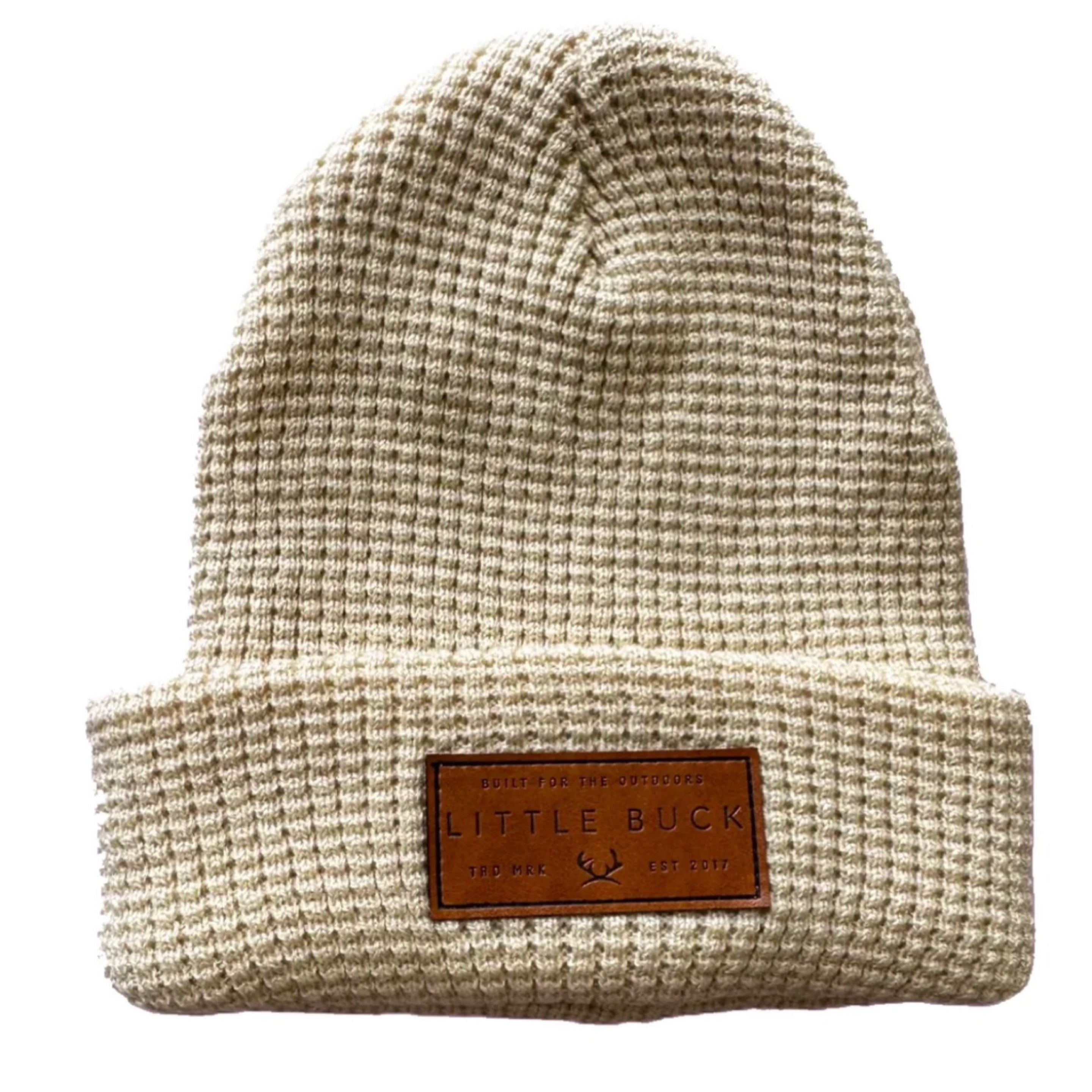 NR LITTLE BUCK WAFFLE CABIN BEANIE | SAND
