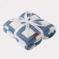 NR PIP PHEE TODDLER PLUSH BLANKET | DENIM CHECK