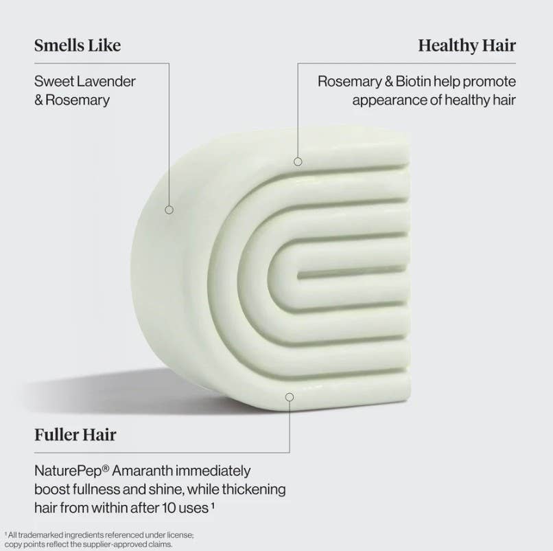 NR KITSCH SHAMPOO CONDITIONER BAR COMBO | ROSEMARY AND BIOTIN VOLUMIZING