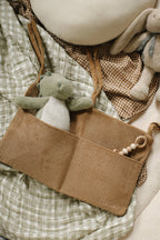 NR MINIKA CRIB ORGANIZER | ALMOND