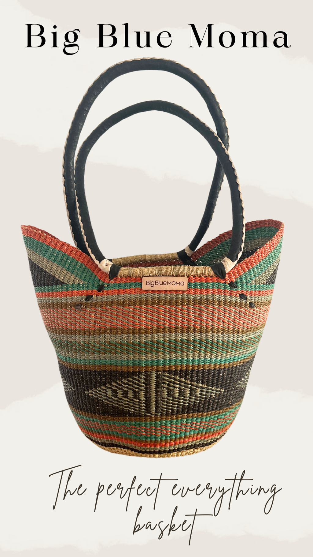 BIG BLUE MOMA - SHOULDER SHOPPER