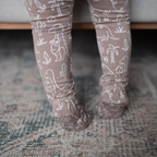 NR PIP + PHEE BAMBOO FOOTED SLEEPER | VINTAGE FLORAL