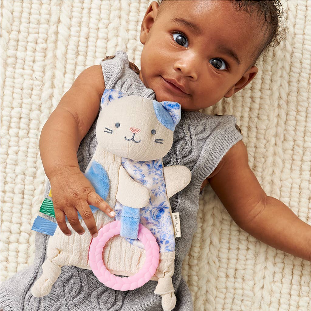 NR BITZY CRINKLE SENSORY TOY TEETHER | FOX