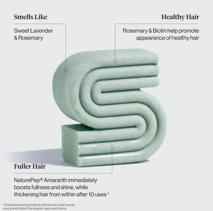 NR KITSCH SHAMPOO CONDITIONER BAR COMBO | ROSEMARY AND BIOTIN VOLUMIZING