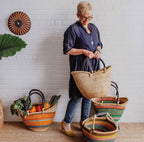BIG BLUE MOMA - SHOULDER SHOPPER
