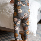 NR PIP + PHEE BAMBOO 2PC | BROWN SMILEYS