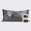 NR KITSCH KING SATIN PILLOWCASE | CHARCOAL