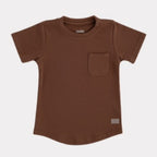 NR SWIZZ POCKET TEE | WALNUT