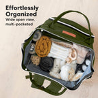 NR KEABABIES DIAPER BAG BACK PACK | OLIVE