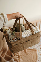 NR MINIKA DIAPER CADDY | ALMOND
