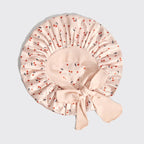 NR KITSCH ADJUSTABLE OVERSIZED SATIN BONNET | CHERRY