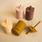 NR MINIKA STRAW CUP + LID | SUNSET