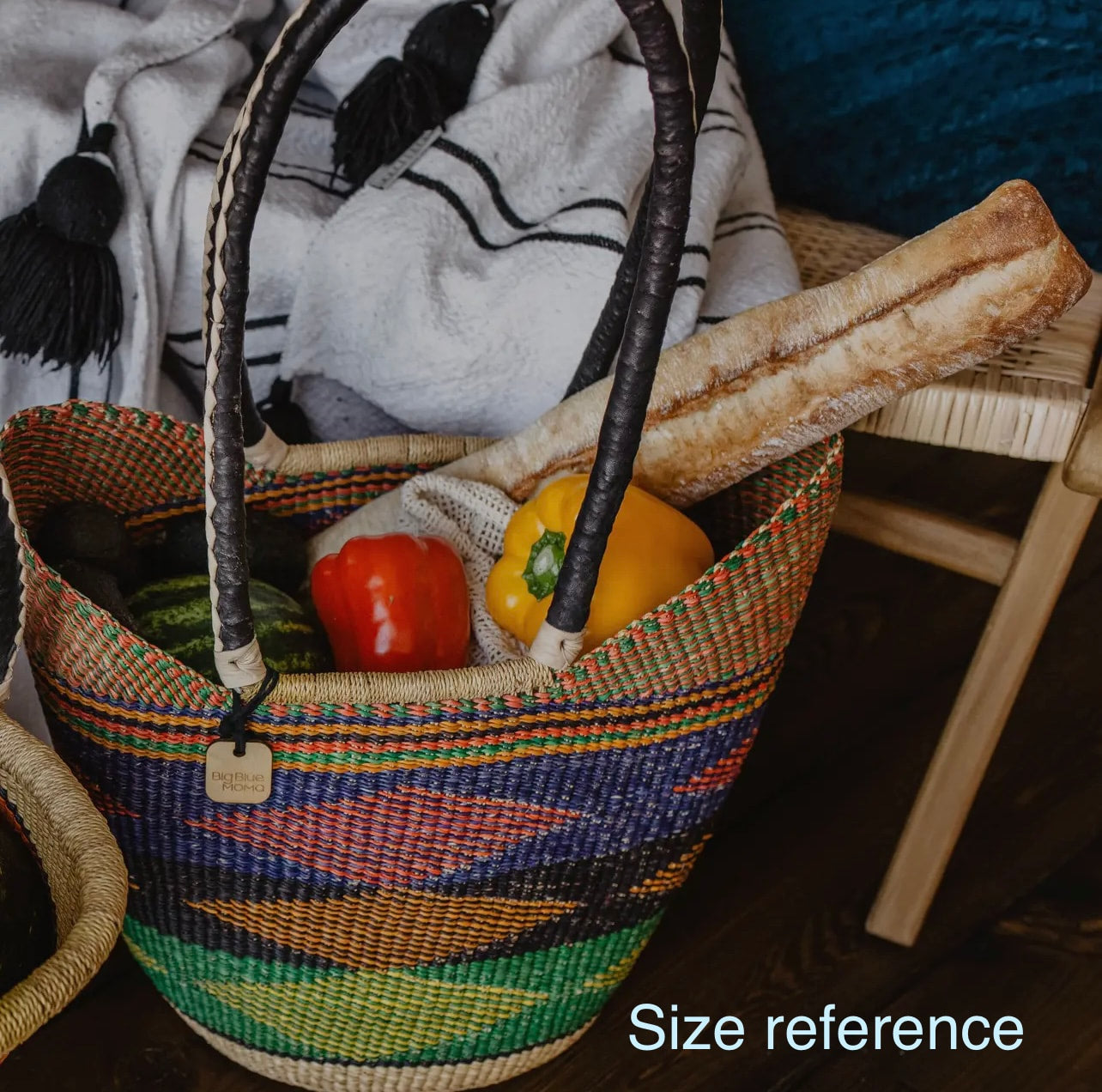 BIG BLUE MOMA - SHOULDER SHOPPER