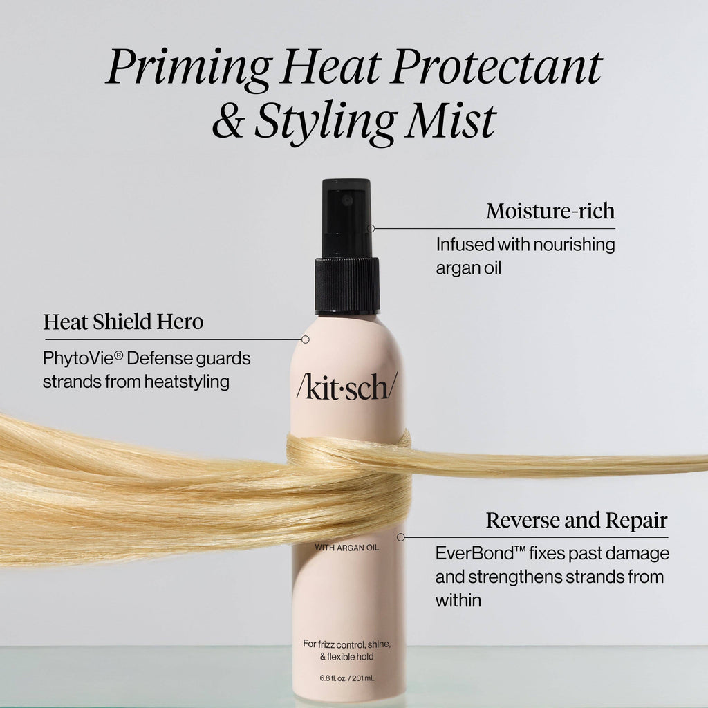 NR KITSCH PRIMING ARGAN OIL HEAT PROTECTANT AND STYLING MIST