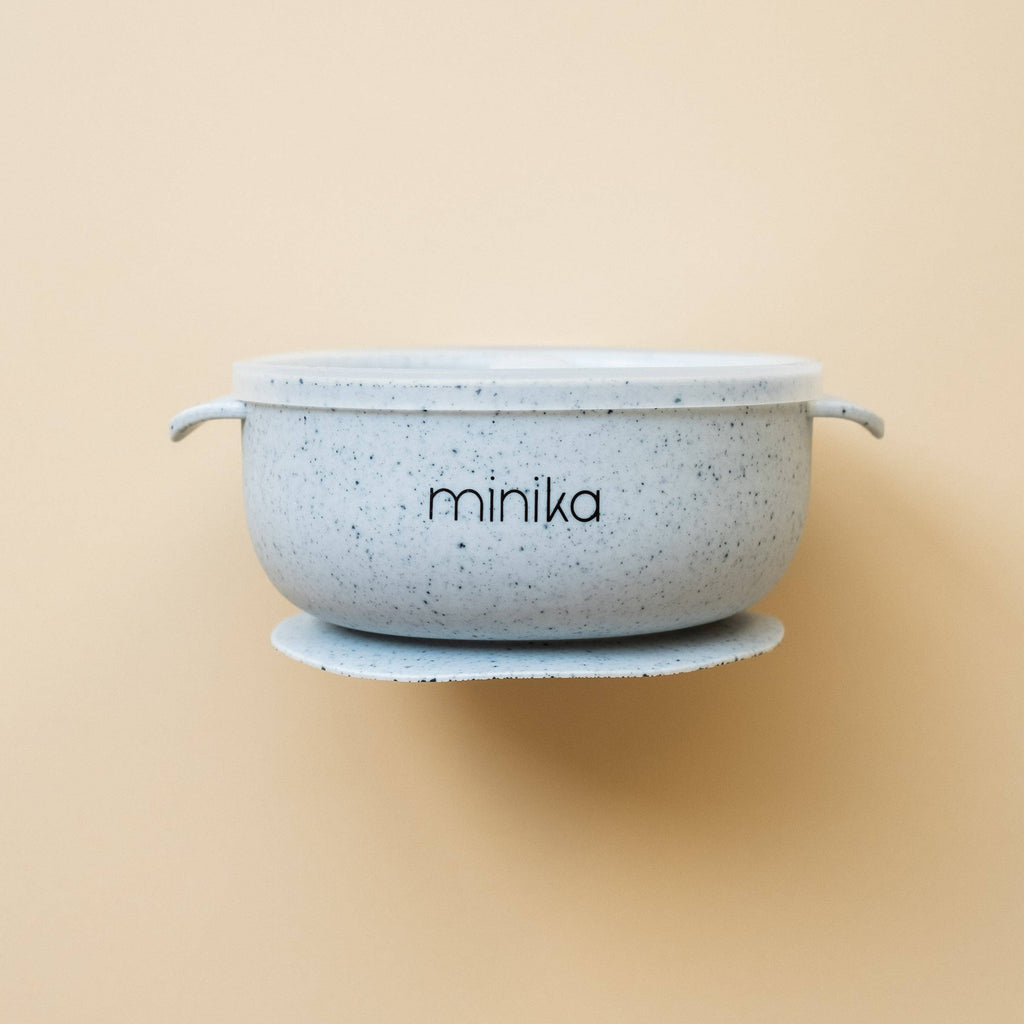 NR MINIKA SILICONE BOWL + LID | ICE