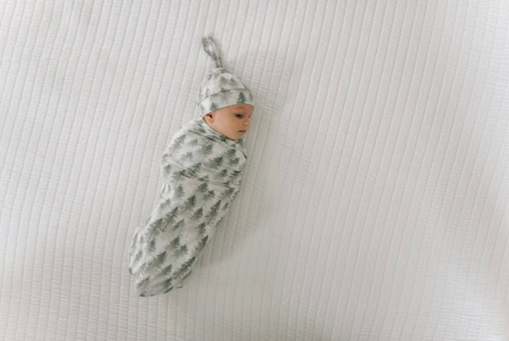 NR COPPER PEARL SWADDLE BLANKET | EVERGREEN