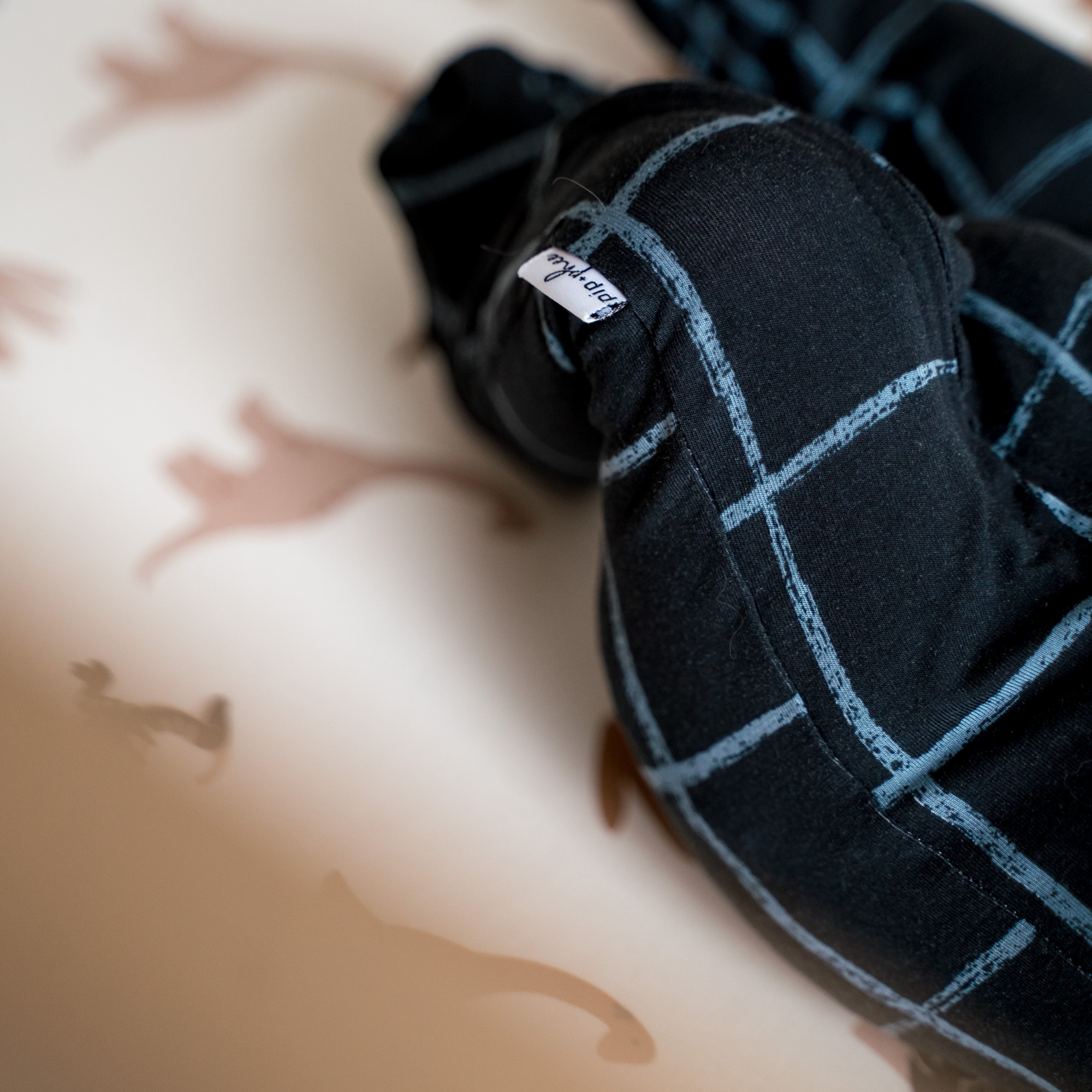 NR PIP + PHEE BAMBOO FOOTED SLEEPER | CAFE FLORAL | NEWBORN