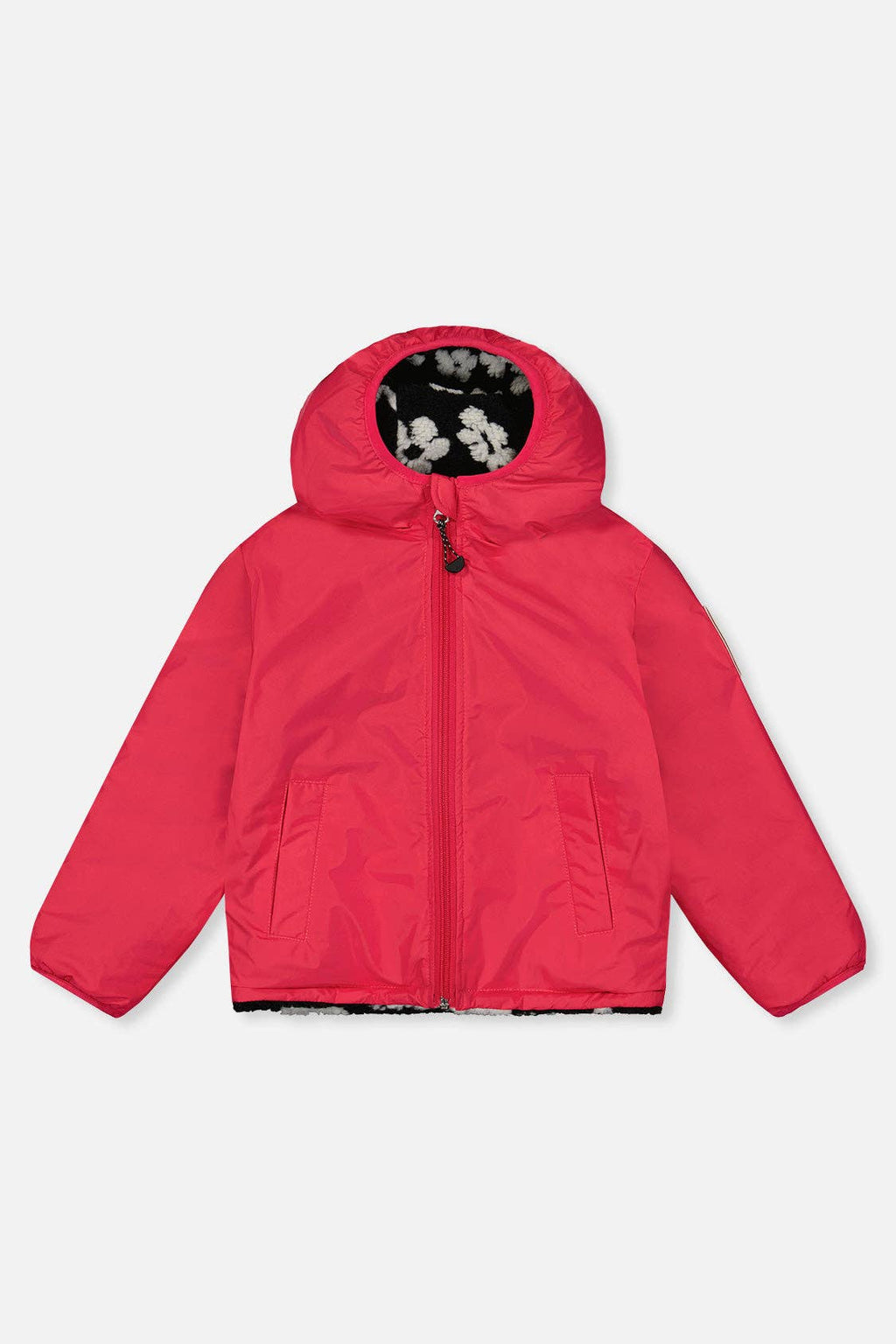 NR DEUX PAR DEUX REVERSIBLE MID SEASON JACKET | PINK BLACK