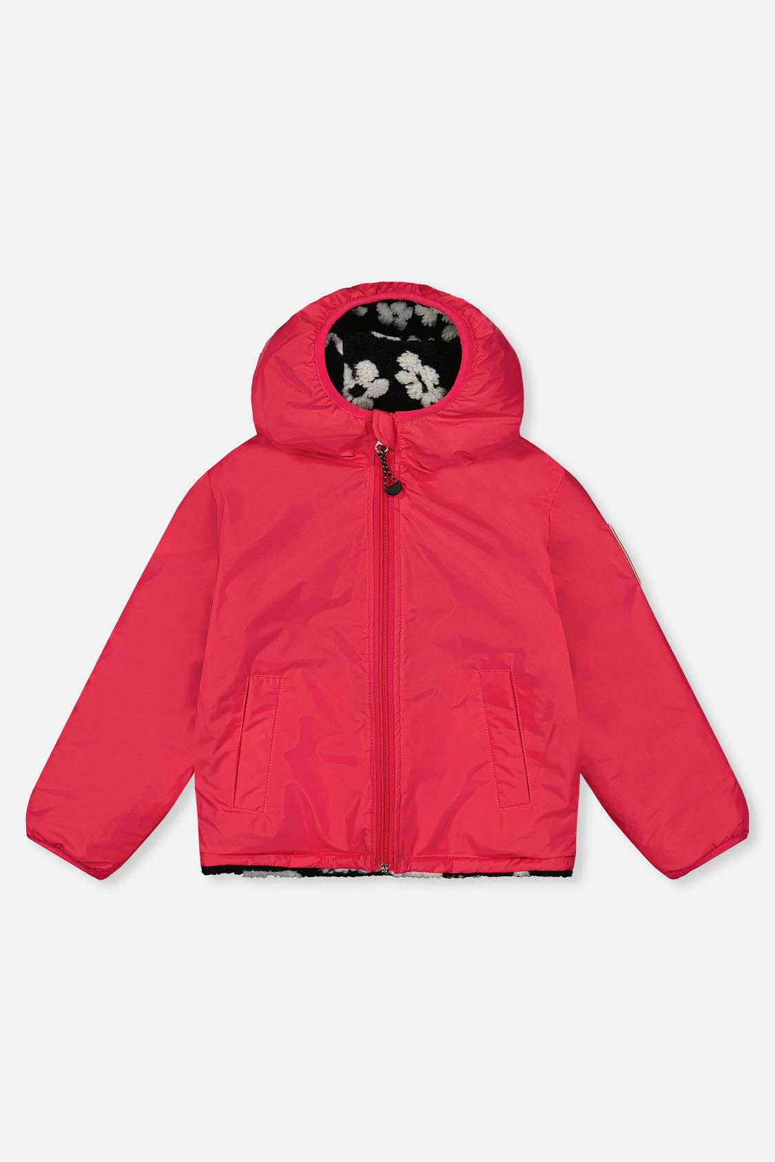 NR DEUX PAR DEUX REVERSIBLE MID SEASON JACKET | PINK BLACK