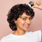 NR KITSCH VOLUMIZING RICE PROTEIN DRY SHAMPOO WITH PUFF | DARK HAIR