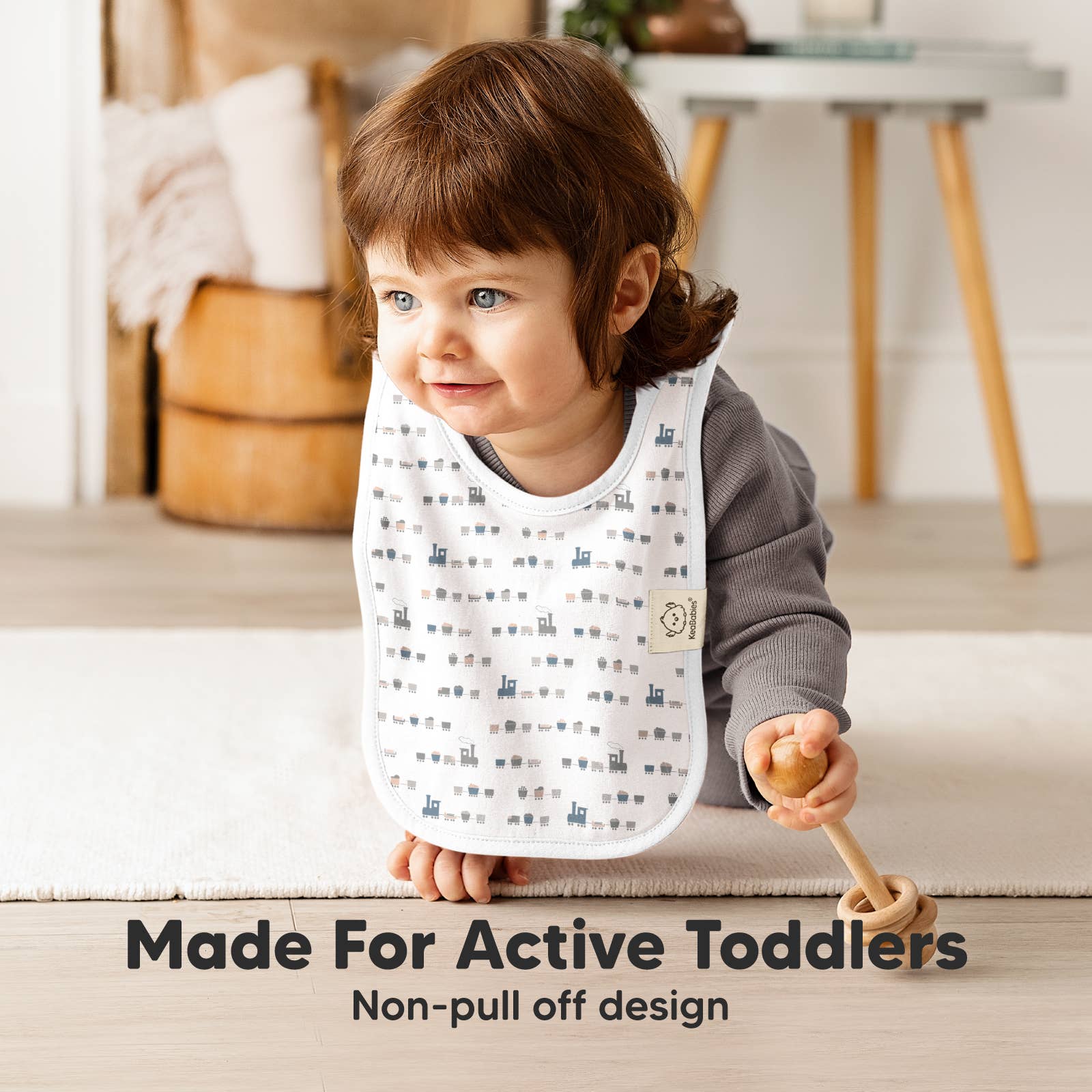 NR KEABABIES 8-PACK HALLO DROOL BIBS | VESSELS